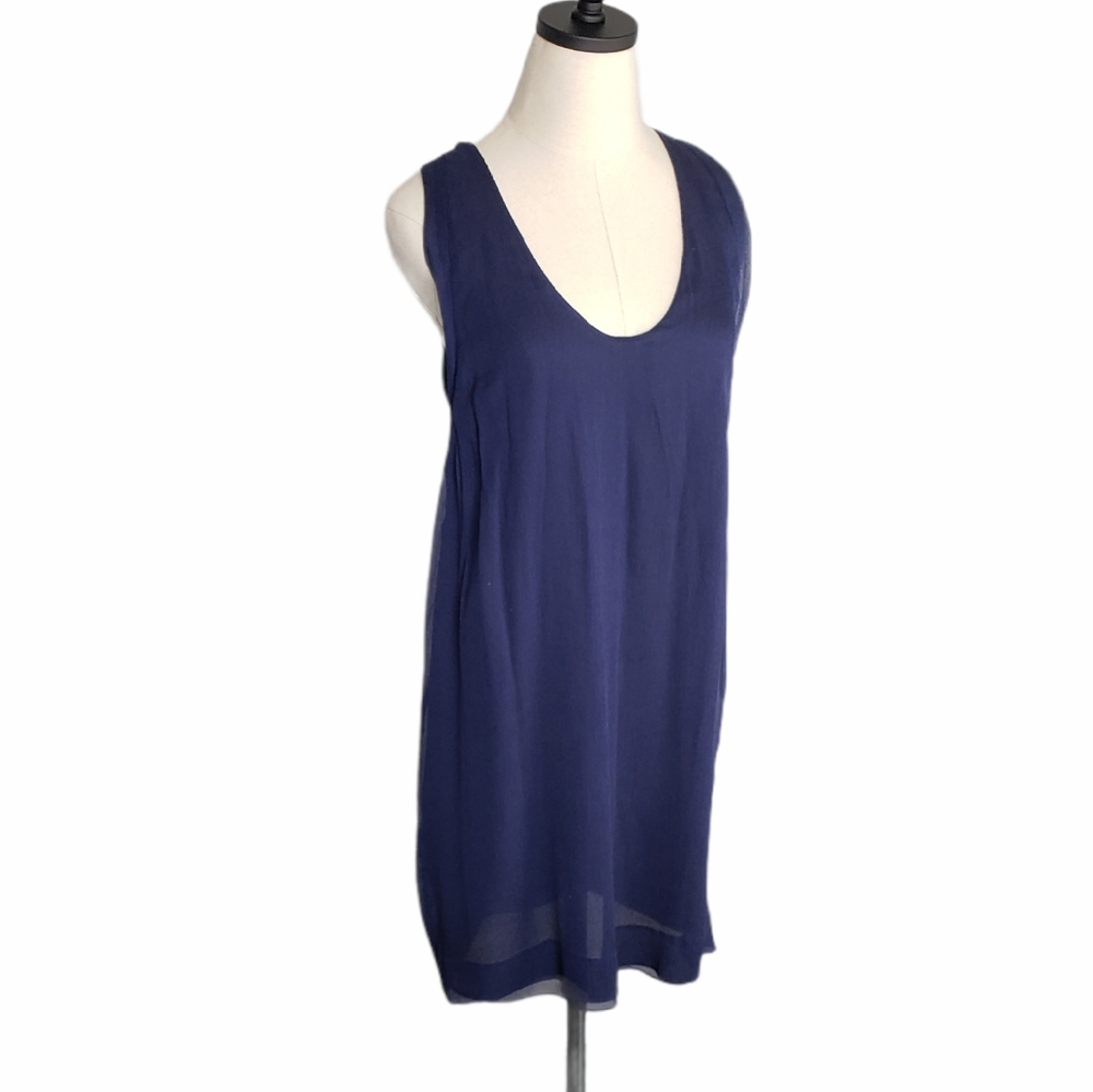 J Crew Silk Chiffon Sleeveless Shift Summer Events Weddings Gender Reveal Shower
